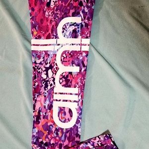 Aim'n aimn athletic Tights Leggings Women's S Purple Pink Blue Workout Pants